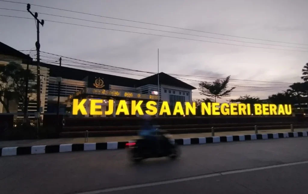 Gedung Kantor Kejari Berau, Jalan Diponegoro, Tanjung Redeb (Fawdi/BT)