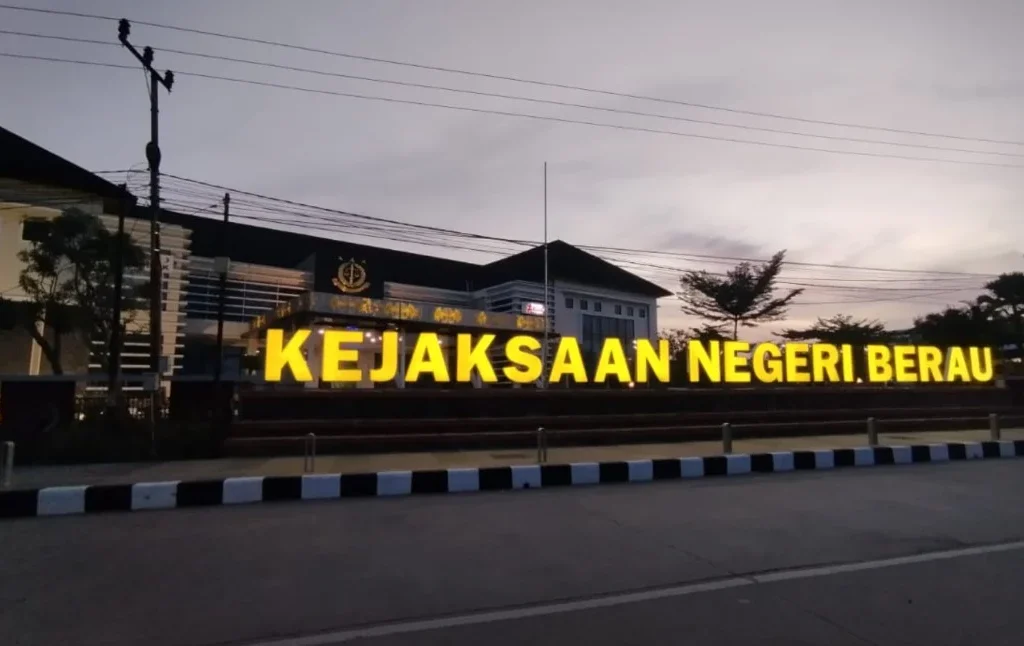 Gedung Kantor Kejari Berau, Jalan Diponegoro, Tanjung Redeb (Fawdi/BT)