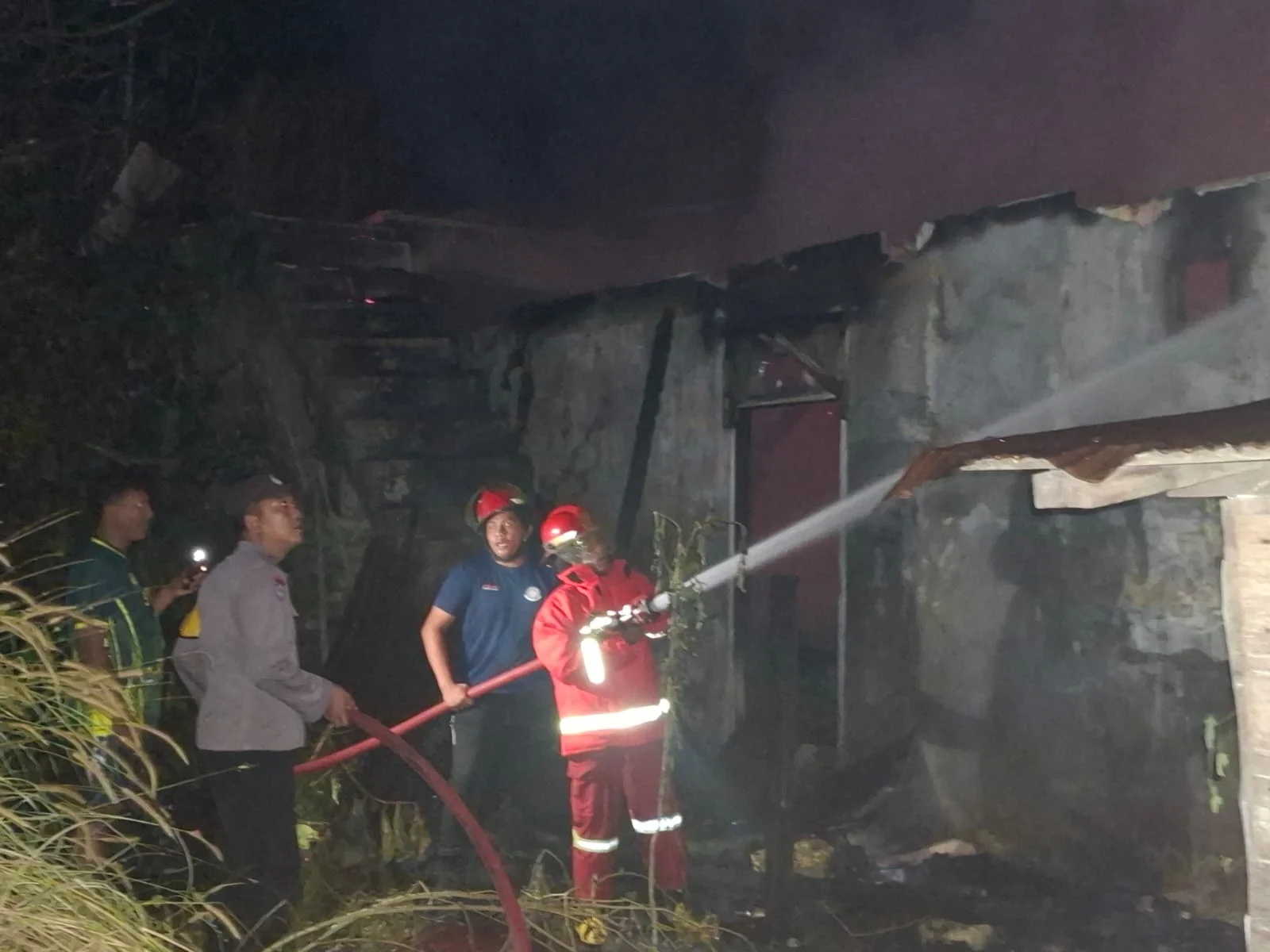 Kerugian Capai Rp500 Juta, Polisi Masih Selidiki Penyebab Kebakaran Karaoke Galaxy