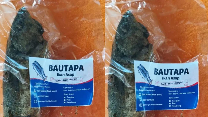 Produk ikan asap di Biduk-biduk Berau (Ist)