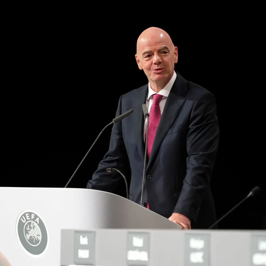 Presiden FIFA Gianni Infantino. (x/@fifamedia)