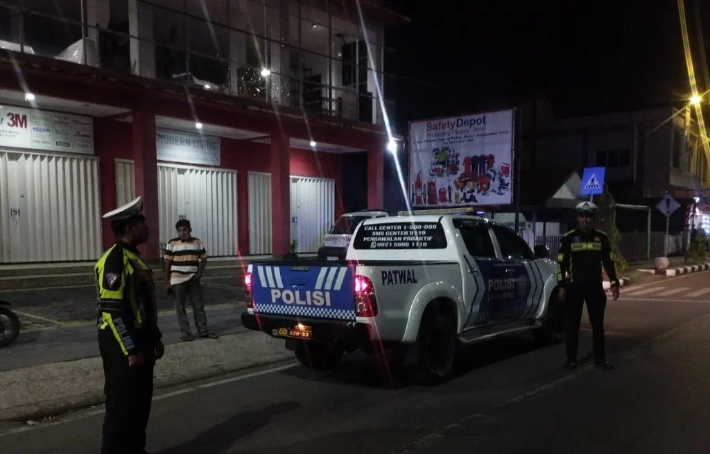 Polres Berau lakukan patroli cegah aksi balap liar (Dok. Polres Berau)