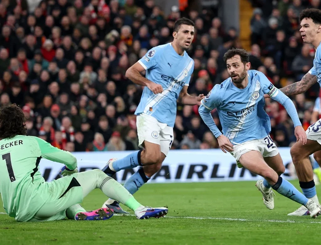 Laga Liga Inggris Liverpool vs Manchester City (X/@premierleague)