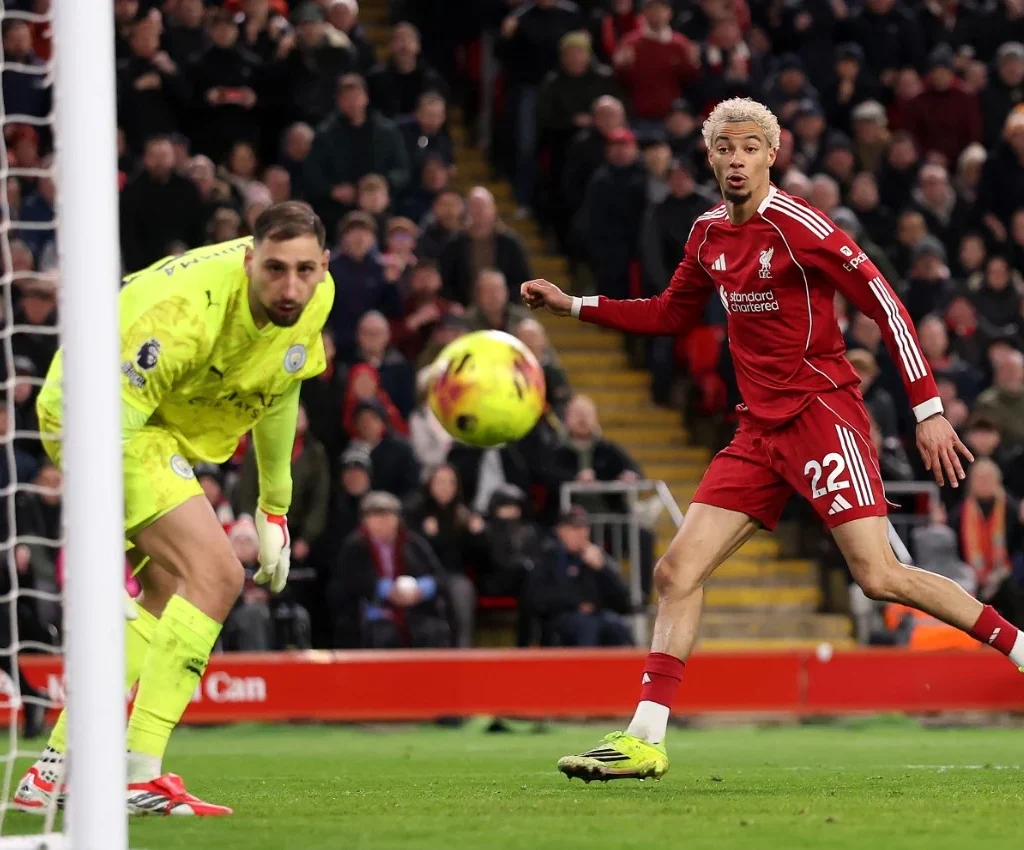 Laga Liga Inggris Liverpool vs Manchester City (X/@premierleague)