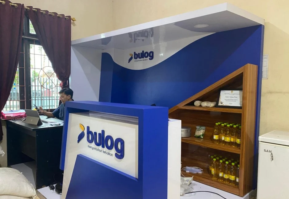 Stok beras di Gudang Bulog Berau (Diva/BT)