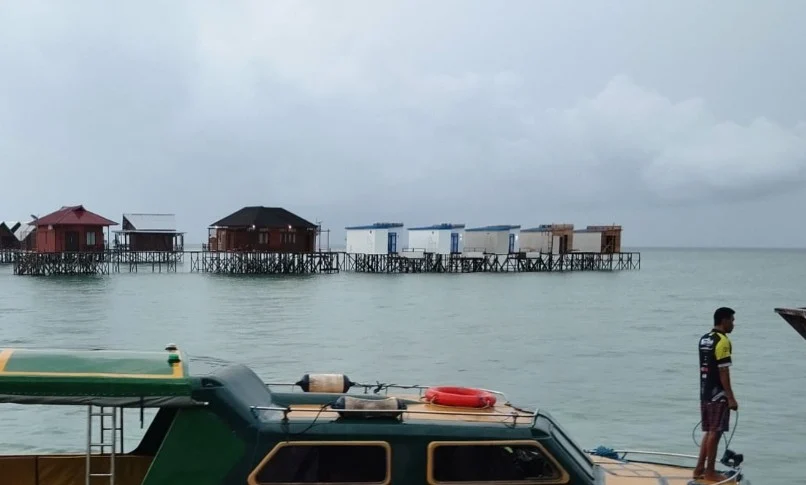 Penginapan atau resort di Pulau Derawan, Berau (Fawdi/BT)