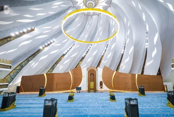 Sambut Jemaah Salat Tarawih Ramadan, Intip Megahnya Masjid Negara IKN Nusantara Kaltim