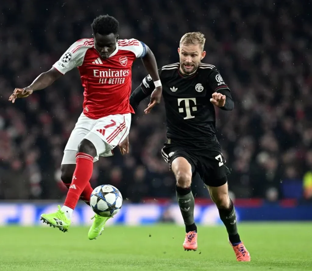 Pemain Arsenal Bukayo Saka (arsenal.com)