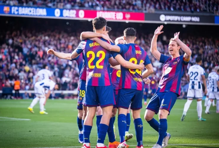 Ronald Araujo Cetak Gol, Ini Skor Sementara Barcelona vs Rayo Valecano