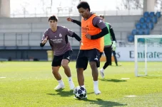 Jelang Play Off Leg 2 Champions League Real Madrid vs Benfica, Rodrygo Kembali Latihan