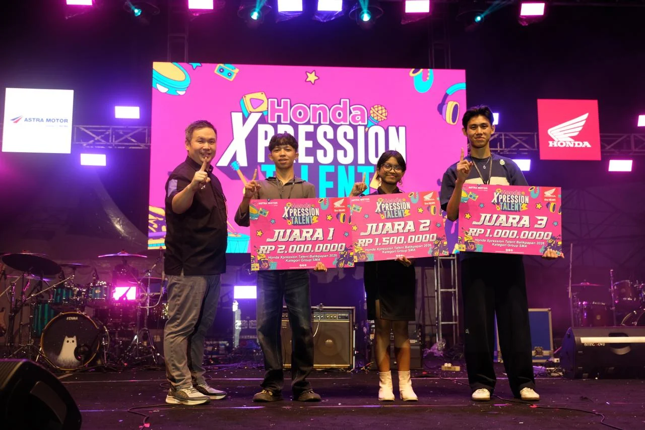 Astra Motor Kaltim 1 Guncang BSCC Dome, Honda Xpression Talent Big Bang 2026 Sukses Wadahi Kreativitas Generasi Z