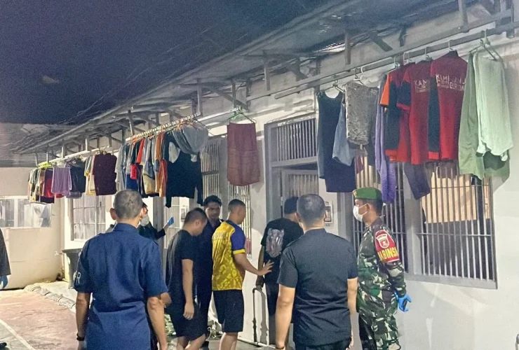 Jelang Ramadan Rutan Tanjung Redeb Gelar Razia Kamar Hunian, Ini yang Ditemukan Petugas 