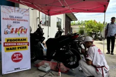 Rayakan Hari Pers Nasional, Astra Motor Kaltim 1 Berikan Service dan Ganti Oli Gratis 