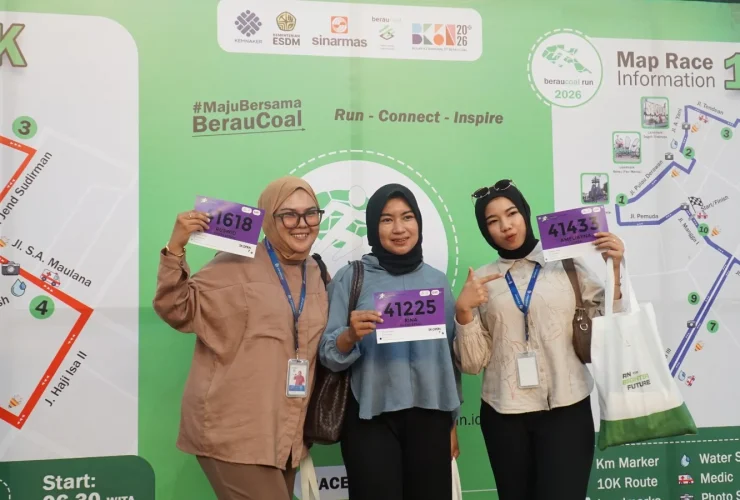 Lautan Pelari Padati GOR Pemuda, 3.700 Peserta Siap Taklukkan Lintasan Berau Coal Run 2026!