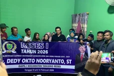 Serap Aspirasi di Gunung Panjang, Dedi Okto Soroti Masalah Drainase, PJU, dan Tolak Tambang Dalam Kota