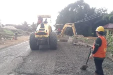 Gelontorkan Anggaran Rp203 Miliar, Jalan Rusak Perbatasan Kutim-Berau Menuju Kelay Akhirnya Diperbaiki