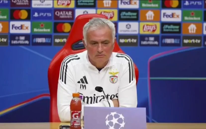 Pelatih Benfica Jose Mourinho. (X/@Iconic_Mourinho)