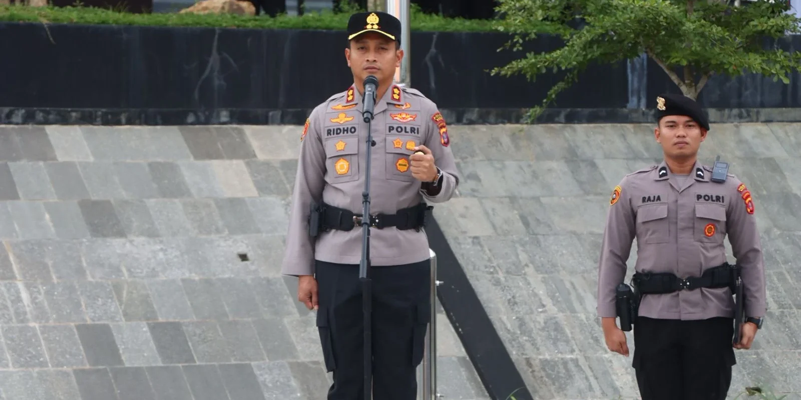 Kapolres Berau, AKBP Ridho Tri Putranto.