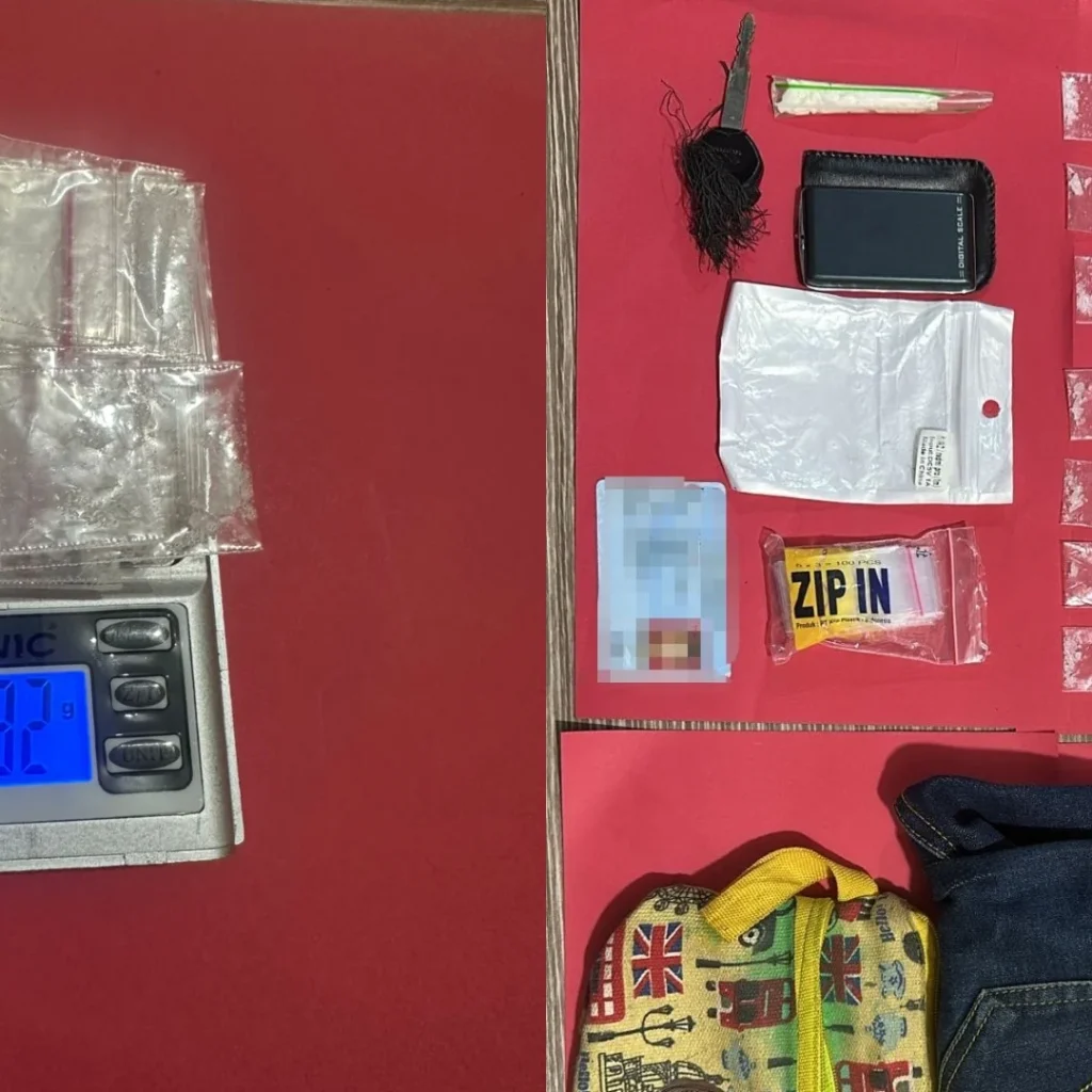 Barang bukti sabu yang diamankan Satuan Reserse Narkoba Polres Berau dari penangkapan dua pemuda di Kelurahan Teluk Bayur, Rabu (4/2/2026).