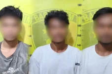 Pesta Sabu Waktu Subuh Tiga Pemuda di Kukar Kaltim Ditangkap Polisi