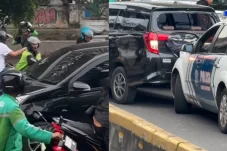 Viral Mobil di Jakpus Lawan Arah dan Tabrak Kendaraan Saat Macet, Polisi Ungkap Kronologinya