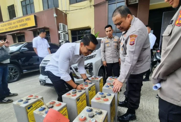 Aksi Maling Baterai Tower di Samarinda Kaltim, Modus Nyamar Jadi Petugas Telkom