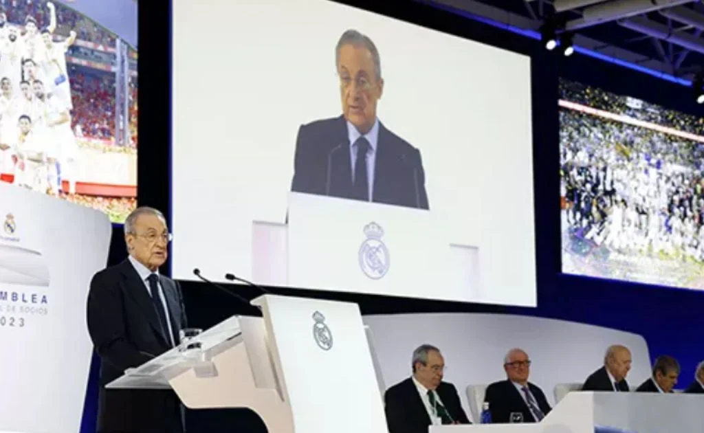 Presiden Real Madrid Florentino Perez. (realmadrid.com)