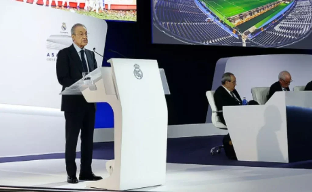 Presiden Real Madrid, Florentino Perez. (realmadrid.com)
