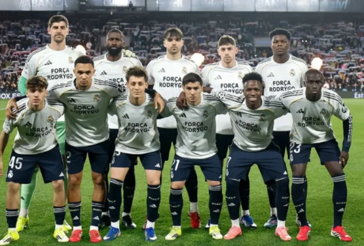Solidaritas Skuad Real Madrid! Forca Rodrygo