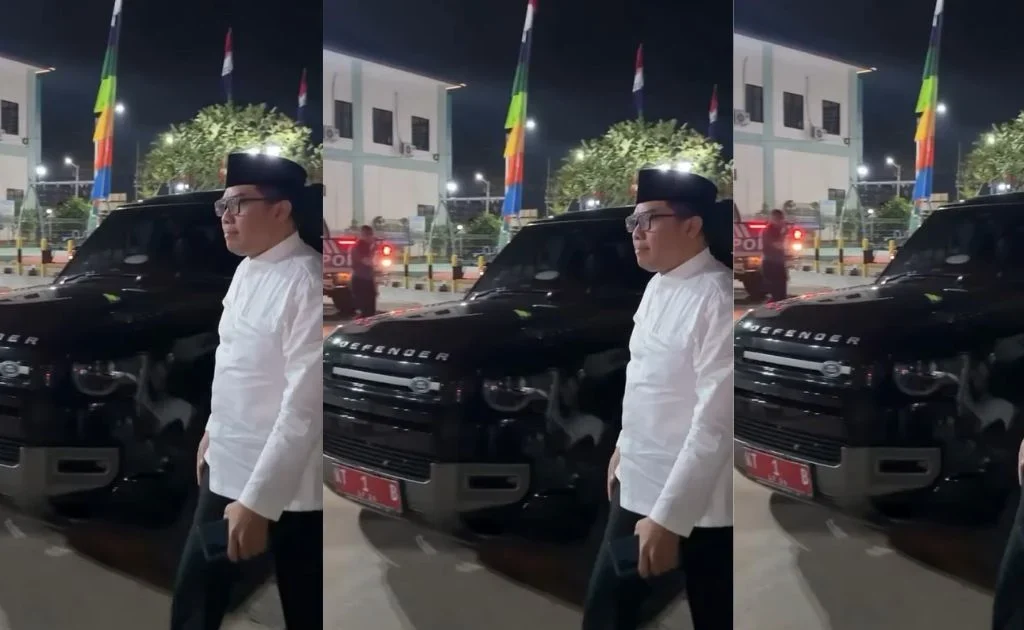 Mobil dinas Land Rover Defender berplat KT 1 B yang digunakan Walikota Samarinda Andi Harun. (instagram/@samarindaberadab)