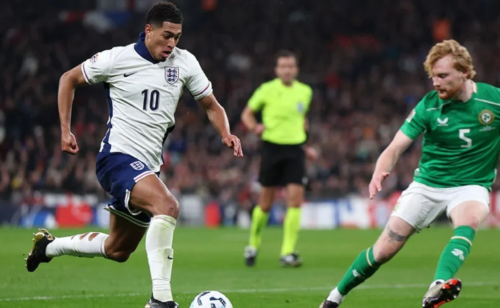 Penyerang Timnas Inggris Jude Bellingham. (englandfootbal.com)