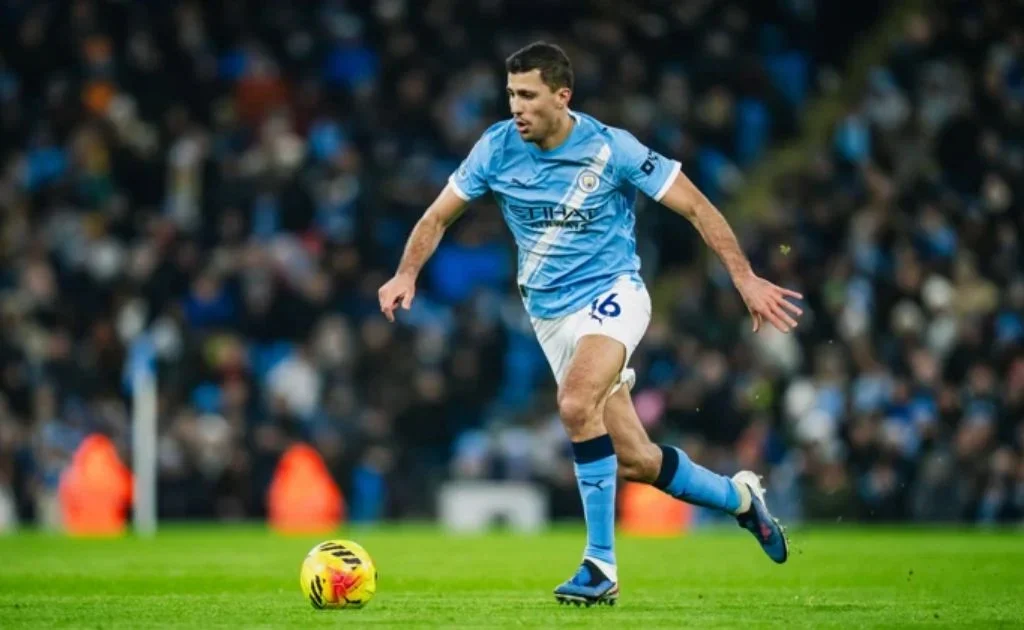 Gelandang bertahan Man City, Rodri. (mancity.com)