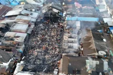 Pasar Segiri Membara! 44 Bangunan di Kebakaran Samarinda Kaltim Jadi Arang