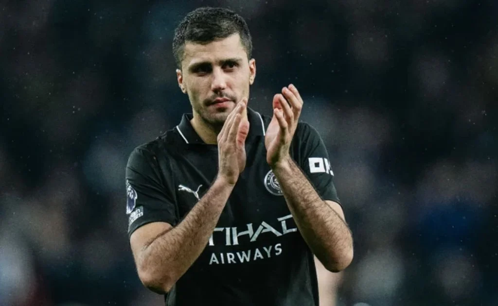 Pemain Manchester City Rodri. (mancity.com)