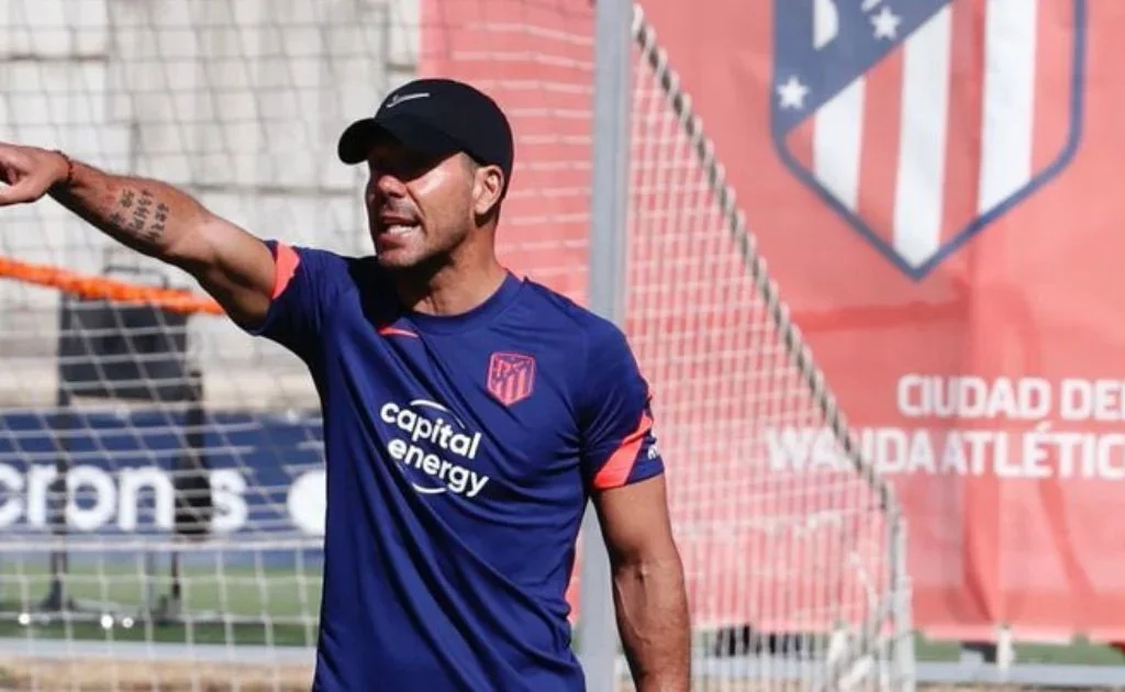 Pelatih Atletico Madrid, Diego Simeone. (x/@Simeone)