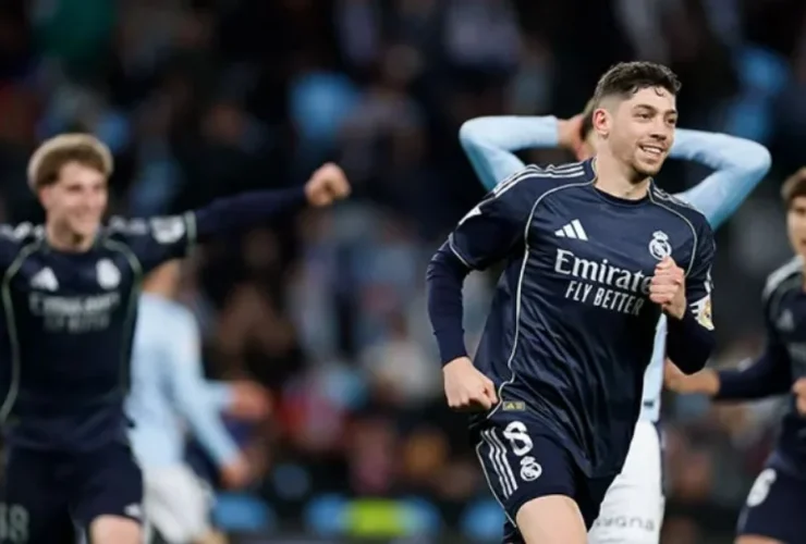 Valverde Selamatkan Arbeloa, Real Madrid Menang 0-2 vs Celta Vigo