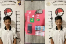 Bandar Sabu Kelas Teri di Kutai Barat Kaltim Masuk Jebakan, Diringkus Saat Nunggu Pelanggan