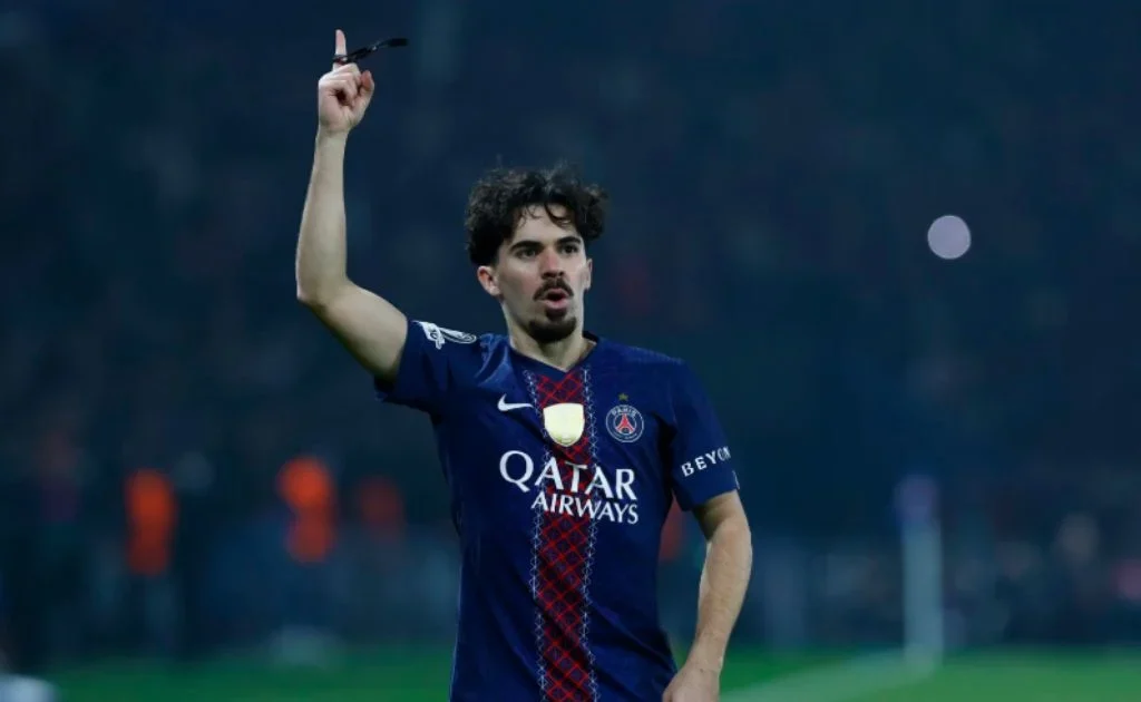 Playmaker PSG Vitinha. (psg.fr)