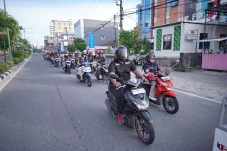 Astra Motor Kaltim 1 Berikan Tips Konvoi Sepeda Motor Agar Semakin #cari_AMAN