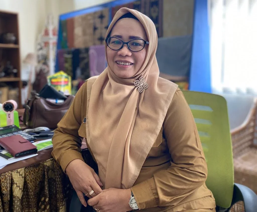 Kepala Bidang Perindustrian Diskoperindag Berau, Reta Noratni.