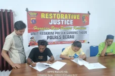 Kasus Pencurian Pepaya di Samburakat Berau Berakhir Damai, Pemilik Kebun Maafkan Pelaku lewat Restorative Justice