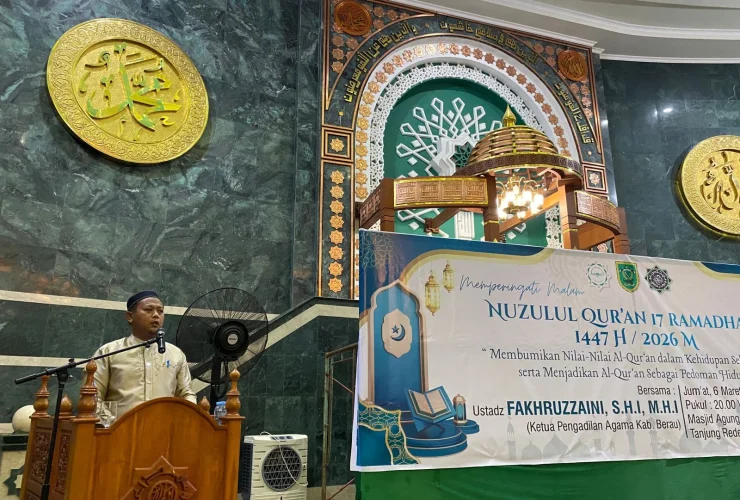 Nuzulul Qur’an Jadi Pengingat Penguatan Nilai Spiritual di Tengah Pembangunan Berau
