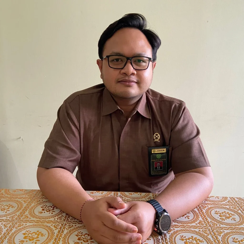 Juru Bicara Pengadilan Negeri Tanjung Redeb, Agung Dwi Prabowo.