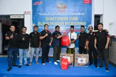 Astra Motor Kaltim 1 Bersama HSCI Berau Gelar Rolling City dan Buka Puasa Bersama Anak Yatim
