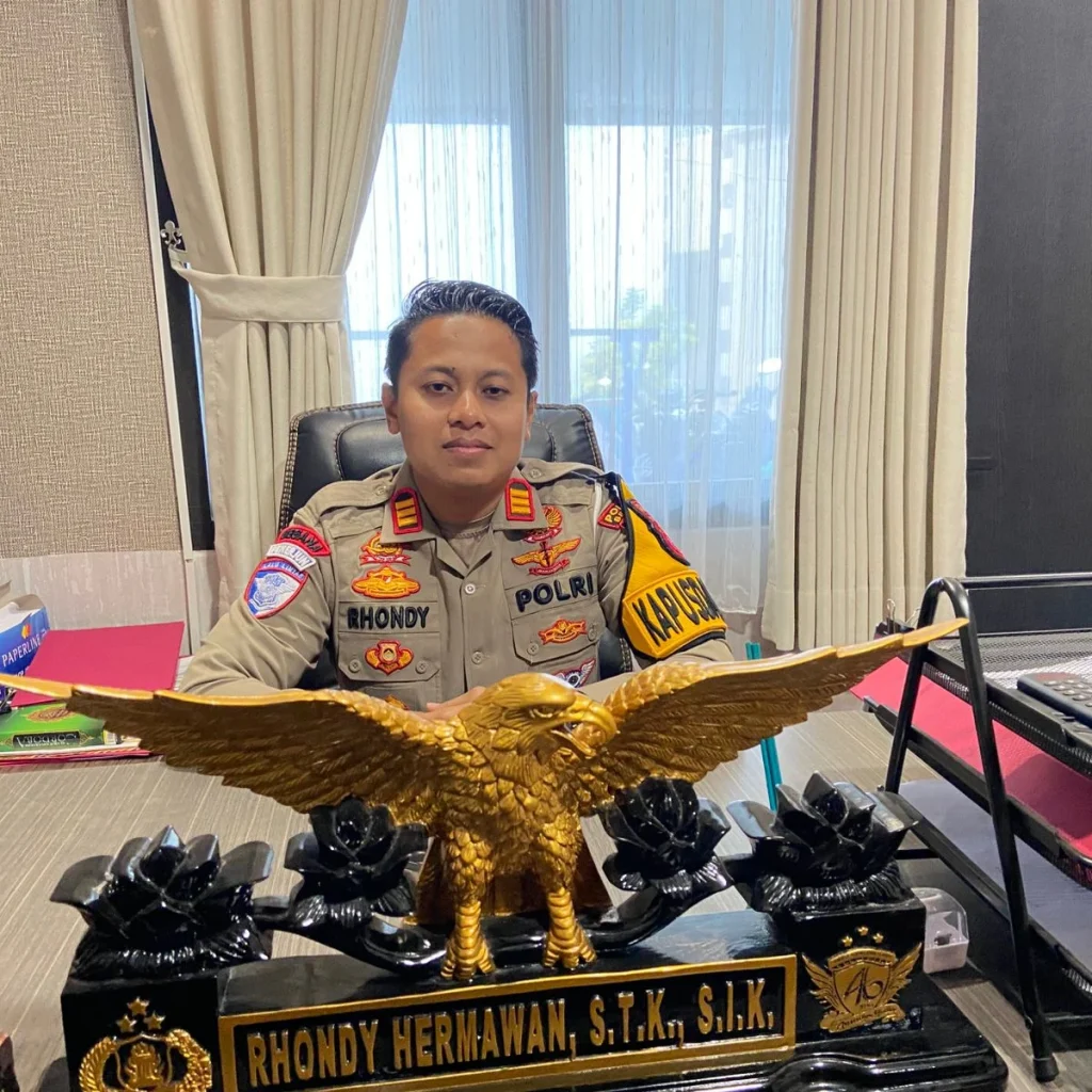Kasat Lantas Polres Berau, AKP Rhondy Hermawan.