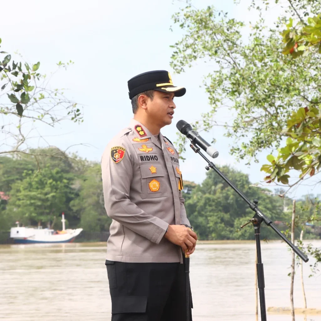 Kapolres Berau, AKBP Ridho Tri Putranto.