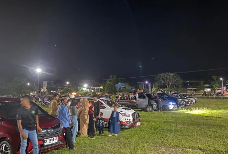 Gema Takbir di Labanan, Ribuan Warga Tumpah Ruah Sambut Kemenangan Idulfitri 1447 H