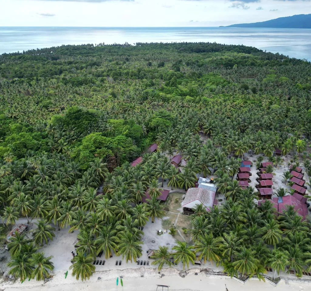 Panorama Kaniungan Resort di Bidukbiduk. (Aidil/BT)