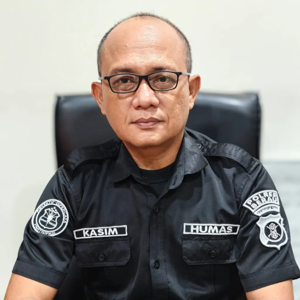 Kasub Sipenmas Sihumas Polres Berau, Iptu Muhammad Kasim Kahar.