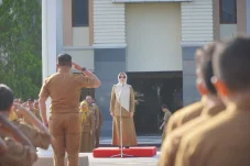 Apel Perdana Usai Lebaran, Bupati Berau Tegaskan Kedisiplinan ASN Dipantau Rakyat dan Tuhan